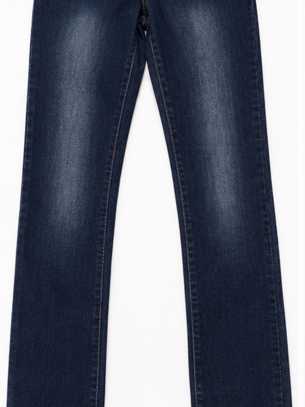 SAZA Jeans Vintage Y2K Dark Wash High Rise 3-Button Stretch Jeans – Size 11 - Picture 2 of 4
